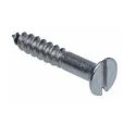 RS PRO Slot Countersunk Stainless Steel Wood Screw, Plain Finish, Metric Thread, 20mm Length 483-2867