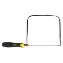 Stanley 160 mm Coping Saw Hardwood Handle Tempered Steel Blade 0-15-106