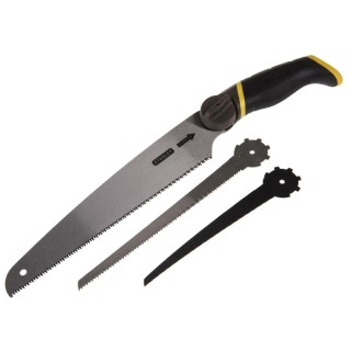 Stanley Multi-Purpose 3-in-1 Hand Saw Set with Bi-Material Handle 150 mm 0-20-092