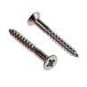 RS PRO Pozidriv Countersunk Stainless Steel Wood Screw Plain Metric Thread 30mm Length 483-3157