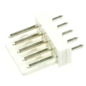 Molex KK 254 Series Straight Through Hole Pin Header 5 Contacts 2.54 mm Pitch 1 Row Unshrouded 22-27-2051