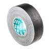 Advance Tapes Cloth Tape Black, Matt Finish, 50 mm x 50 m, Natural Rubber Adhesive AT160