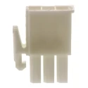 TE Connectivity Mini-Universal MATE-N-LOK Male Connector Housing 4.2 mm Pitch 3 Way 1 Row Straight 172166-1