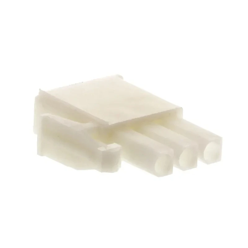 TE Connectivity Mini-Universal MATE-N-LOK Male Connector Housing 4.2 mm Pitch 3 Way 1 Row Straight 172166-1