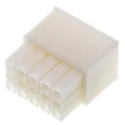 TE Connectivity Mini-Universal MATE-N-LOK Male Connector Housing 4.2 mm Pitch 15 Way 3 Row Straight 172171-1