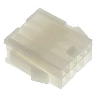 Molex Mini-Fit Jr Male Connector Housing, 4.2 mm Pitch, 8 Way, 2 Row Straight 39-01-2081