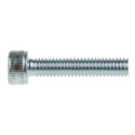 RS PRO Plain Steel Hex Socket Cap Screw, Hex Socket Drive, Thread M4 x 20 mm 483-8231