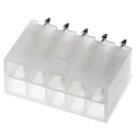 Molex Mini-Fit Jr Series Straight Through Hole PCB Header 10 Contacts 4.2 mm Pitch 2 Row Shrouded 39-28-1103