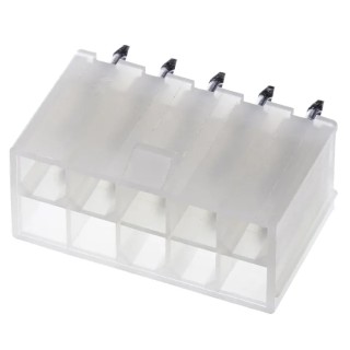 Molex Mini-Fit Jr Series Straight Through Hole PCB Header 10 Contacts 4.2 mm Pitch 2 Row Shrouded 39-28-1103