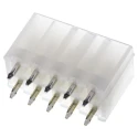 Molex Mini-Fit Jr Series Straight Through Hole PCB Header 10 Contacts 4.2 mm Pitch 2 Row Shrouded 39-28-1103