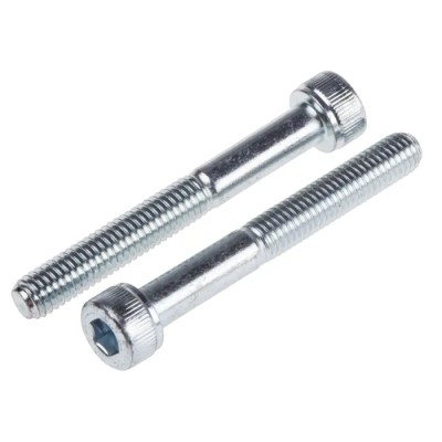 RS PRO Plain Steel Hex Socket Cap Screw, Hex Socket Drive, M5 Thread, 40mm Length 483-8281