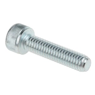RS PRO Plain Steel Hex Socket Cap Screw, Hex Socket Drive, M6 Thread, 25mm Length, Grade A, DIN 912 483-8332