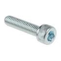 RS PRO Plain Steel Hex Socket Cap Screw, Hex Socket Drive, M6 Thread, 25mm Length, Grade A, DIN 912 483-8332