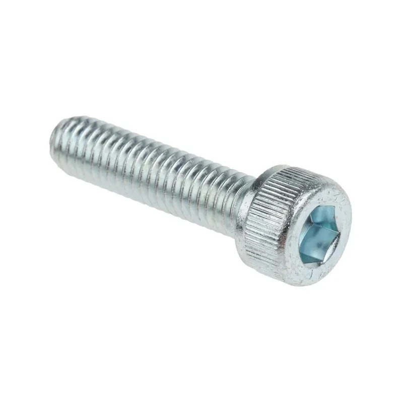 RS PRO Plain Steel Hex Socket Cap Screw, Hex Socket Drive, M6 Thread, 25mm Length, Grade A, DIN 912 483-8332