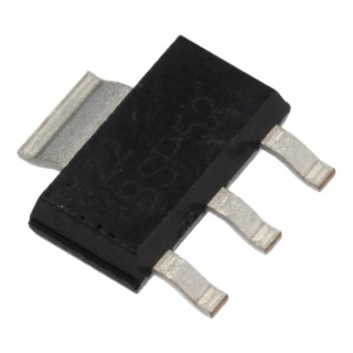 Nexperia Darlington Transistor NPN 1A 80V HFE 1000, 4-Pin SOT-223 BSP52,115