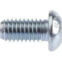 RS PRO Bright Zinc Steel Hex Socket Button Screw M6 x 12 mm 483-9650