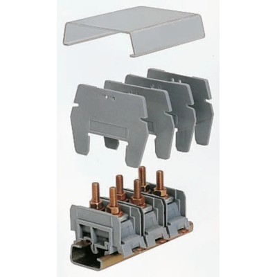 Entrelec ECP Series Grey Partition Plate for Use with DIN Rail Terminal Blocks 1SNA113692R1700