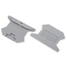 Phoenix Contact End Cover for DIN Rail Terminal Blocks D-UK 2.5 Series, Grey Polyamide, ATEX Certified 3001022