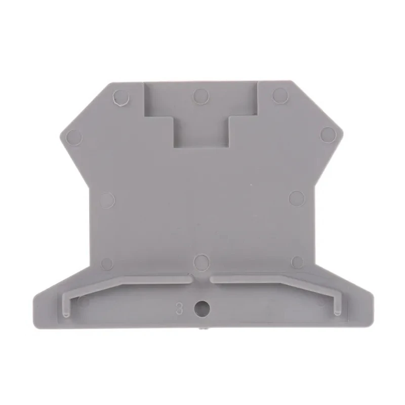 Phoenix Contact End Cover for DIN Rail Terminal Blocks D-UK 2.5 Series, Grey Polyamide, ATEX Certified 3001022