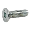 RS PRO Bright Zinc Plated Steel Hex Socket Countersunk Screw M3 x 10 mm 483-9773