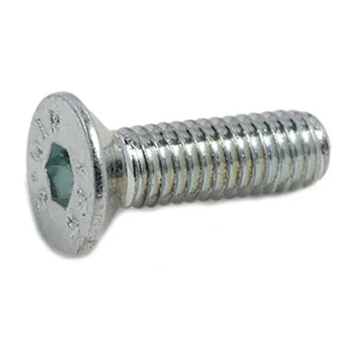 RS PRO Bright Zinc Plated Steel Hex Socket Countersunk Screw M3 x 10 mm 483-9773