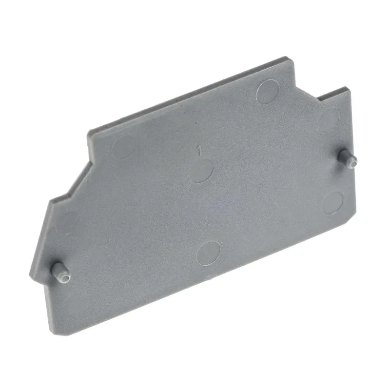 Entrelec FEM Series End Cover for Use with DIN Rail Terminal Blocks 1SNA116951R1500