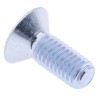 RS PRO Bright Zinc Plated Steel Hex Socket Countersunk Screw M8 x 20 mm 483-9931
