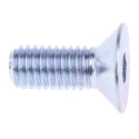 RS PRO Bright Zinc Plated Steel Hex Socket Countersunk Screw M8 x 20 mm 483-9931