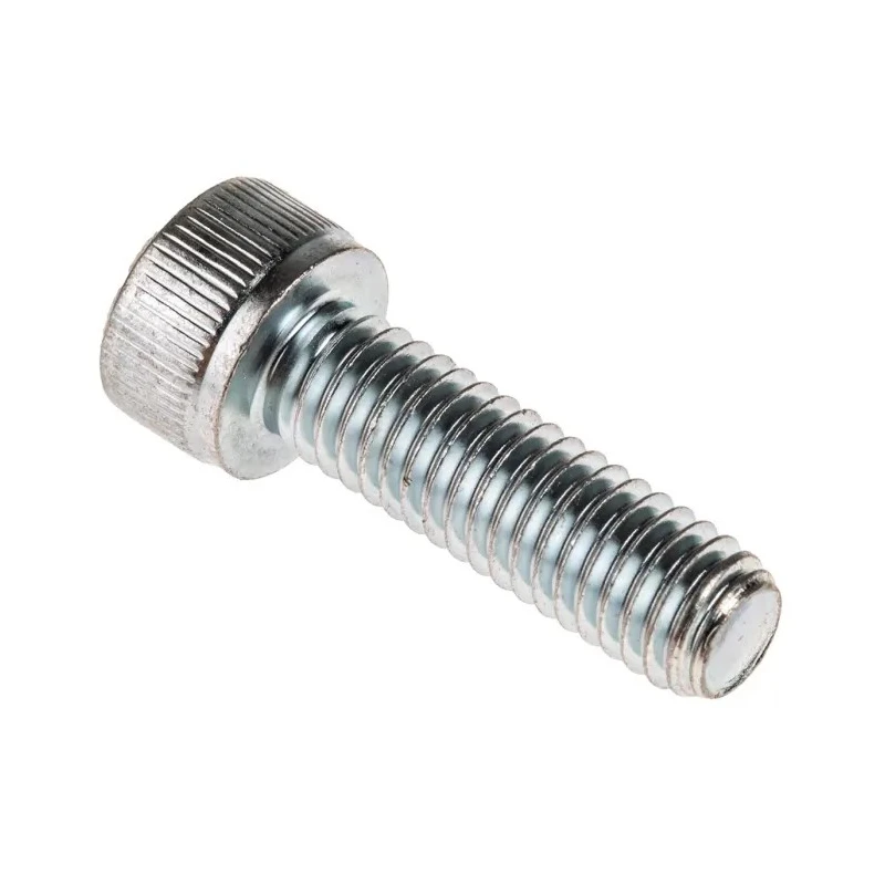 RS PRO Bright Zinc Plated Steel Hex Socket Cap Screw, Hex Socket Drive, Thread M6, Length 20 mm 484-0004