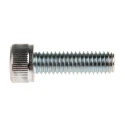 RS PRO Bright Zinc Plated Steel Hex Socket Cap Screw, Hex Socket Drive, Thread M6, Length 20 mm 484-0004
