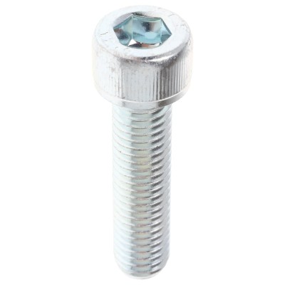 RS PRO Bright Zinc Plated Steel Hex Socket Cap Screw M10 x 40 mm 484-0060