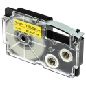 Casio Black on Yellow Label Printer Tape 9 mm Width 8 m Length XR-9YW1