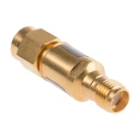 Huber+Suhner RF Attenuator SMA Plug to Socket 0.8 dB 4–18 GHz Frequency 50Ω Impedance 6803.19.A