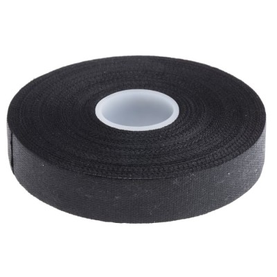 Advance Tapes Black Cloth Electrical Tape 19mm x 20m Rubber Adhesive Insulating Tape AT325