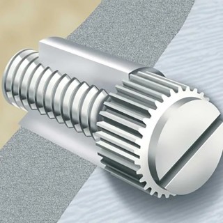 RS PRO Nylon Thumb Screw, Plain Finish, M4 x 10mm 484-7083