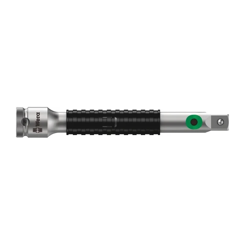 Wera Zyklop 8796 3/8 in Square Extension Socket, 125mm Overall Chrome Vanadium Steel 05003591001
