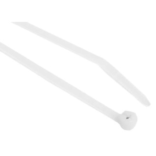 Thomas & Betts Stainless Steel Barb Locking Natural Polyamide 66 Cable Tie 186 mm x 4.9 mm 7TCG009450R0193 TYB25M