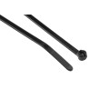 Thomas & Betts Stainless Steel Barb Locking Cable Tie 186 mm x 4.8 mm, Black Polyamide 66 7TCG009450R0198 TYB25MX