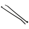 Thomas & Betts Stainless Steel Barb Locking Cable Tie 186 mm x 4.8 mm, Black Polyamide 66 7TCG009450R0198 TYB25MX