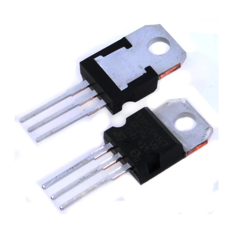 STMicroelectronics 45 V 10 A Schottky Diode 3-Pin Through Hole TO-220AB STPS2045CT