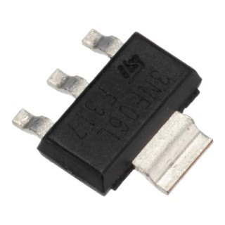 STMicroelectronics STripFET N-Channel MOSFET, 4 A, 60 V, 3.3 W, 4-Pin SOT-223 Package STN3NF06L
