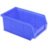 RS PRO Polypropylene Storage Bin, Blue, 167 mm x 101 mm x 76 mm, Load Capacity 12kg 484-4028
