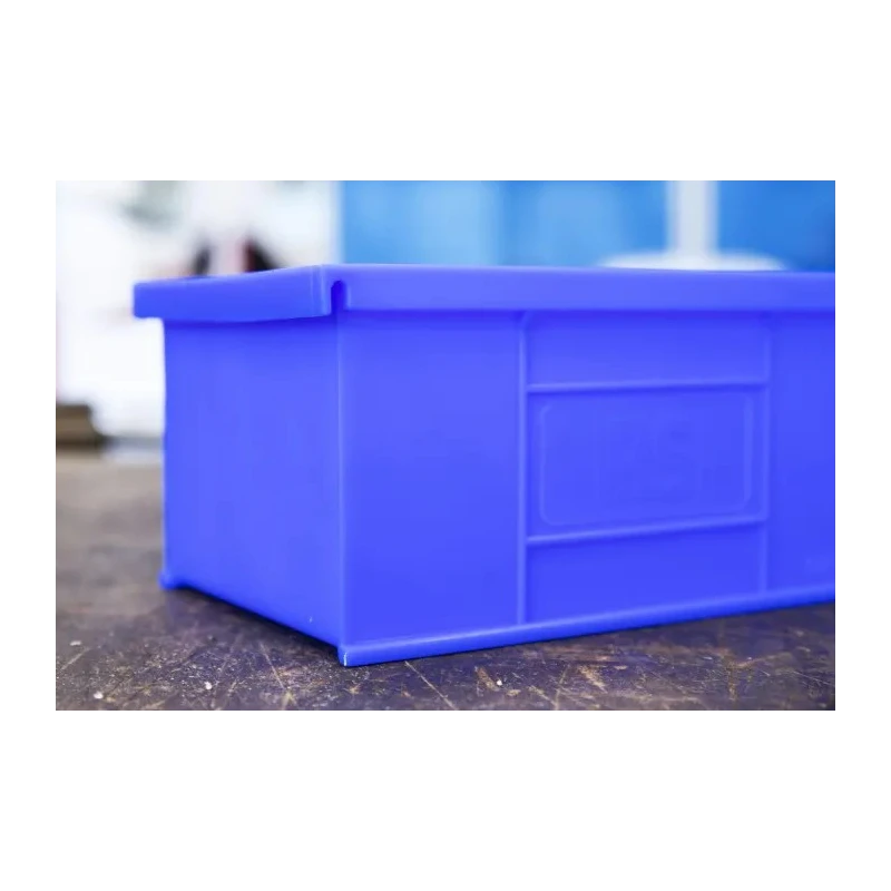 RS PRO Polypropylene Storage Bin, Blue, 167 mm x 101 mm x 76 mm, Load Capacity 12kg 484-4028