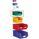 RS PRO Polypropylene Storage Bin 350 mm x 205 mm x 130 mm Green 484-4090