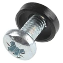 RS PRO Steel 10 Piece Cross Drive Machine Screw/Bolt & Washer Kit, Pan Head, Plain Finish, 3mm to 16mm Length 484-8373