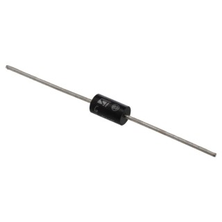 STMicroelectronics 1-Element Bi-Directional TVS Diode 1.5 kW, 2-Pin DO-201 1.5KE250CA
