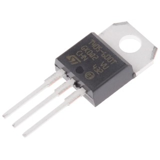 STMicroelectronics Through Hole 3-Pin TRIAC 600 V Gate Trigger 1.3 V T405-600T