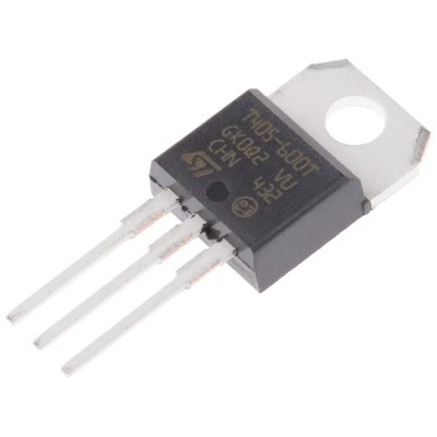 STMicroelectronics Through Hole 3-Pin TRIAC 600 V Gate Trigger 1.3 V T405-600T
