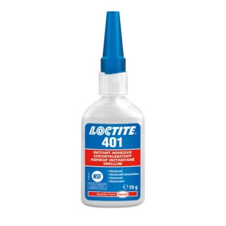 Loctite Specialised Glue 50 g, Transparent Ethyl Cyanoacrylate, Low Viscosity, Operating Temperature -40°C to 120°C 142576