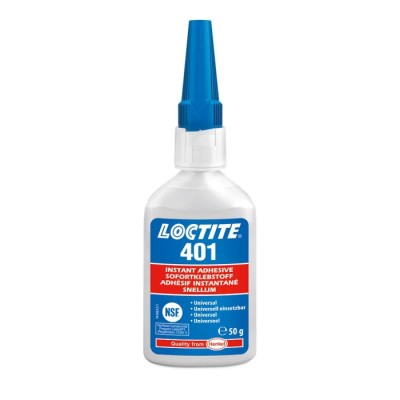 Loctite Specialised Glue 50 g, Transparent Ethyl Cyanoacrylate, Low Viscosity, Operating Temperature -40°C to 120°C 142576